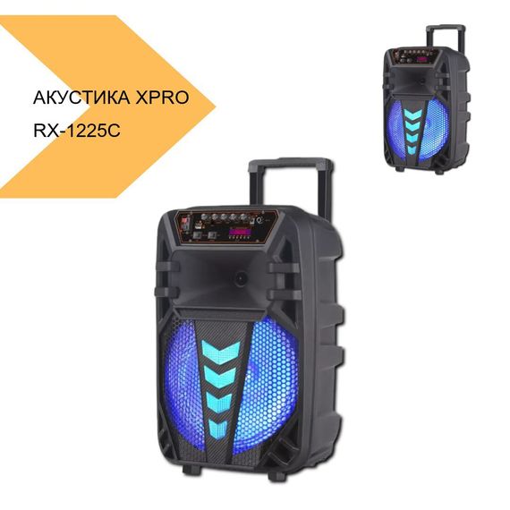 Акустична система потужна колонка XPRO RX-1225C 12 (MER-15656_3223) | Зображення 2