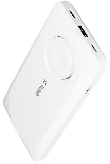 Портативний зарядний пристрій Yenkee YPB 510 - 10000 mAh PD 22,5W 3in1 Qi Wireless (White) | Зображення 1