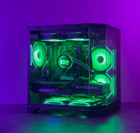 Ігровий ПК GAMING PC Tower / Intel Core i5-14600KF (14 (20) ядер по 3.5 - 5.3 GHz) / 16 GB DDR5 / 1000 GB SSD / nVidia GeForce RTX 3080, 10 GB GDDR6X, 320-bit б/в | Зображення 1