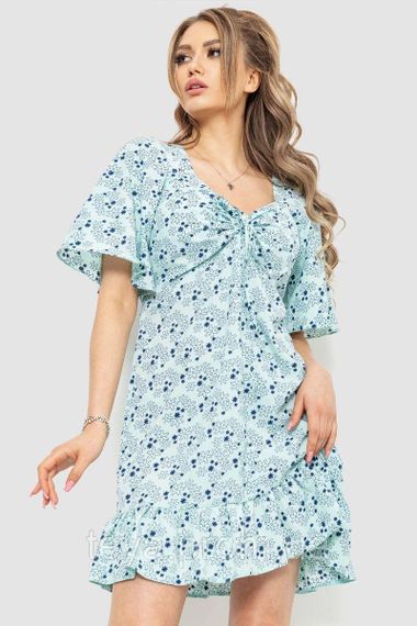 Плаття з принтом колір м'ятний FA_007253