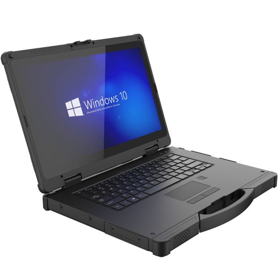 Захищений ноутбук AGN x14A 14"FHD LCD /i5-1235U/ 16G+512SSD/IP65 MIL-STD-810H Black | Зображення 1