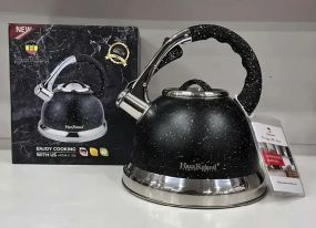 Чайник с гранитным покрытием со свистком Haus Roland HR 704-5 3,5 л из нержавеющей стали