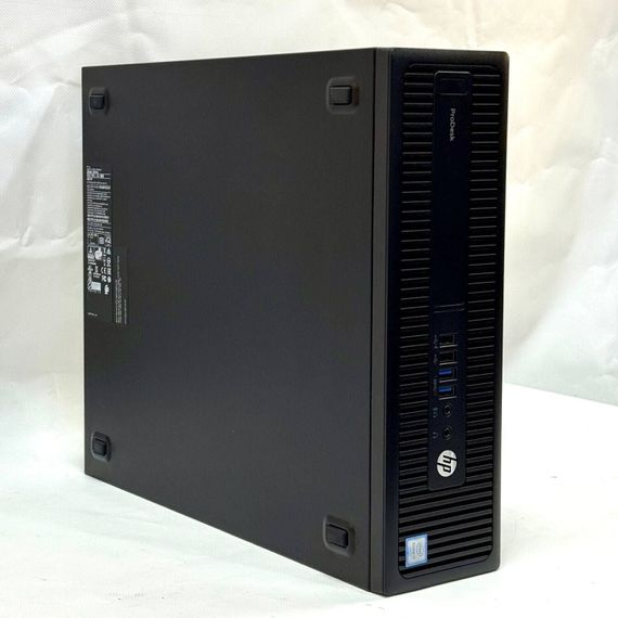 Комп'ютер HP ProDesk 600 G2 SFF / Intel Core i7-6700 (4 (8) ядра по 3.4 - 4.0 GHz) / 16 GB DDR4 / 256 GB SSD + 500 GB HDD / Intel HD Graphics 530 б/в + Подарунок Провідна клавіатура та миша + Кабелі для підключення | Зображення 7