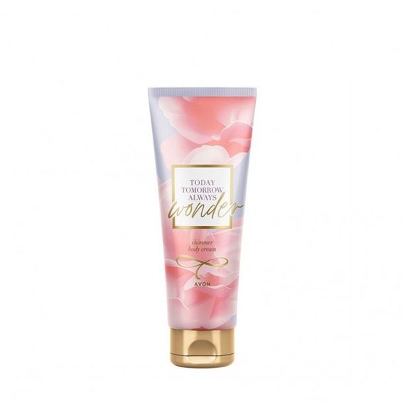 Парфумований крем для тіла з ефектом мерехтіння Avon TTA Wonder, 125 мл