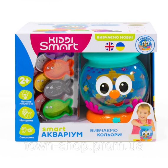 Интерактивная обучающая игрушка Smart-Аквариум KIDDI SMART 207659 украинский и английский | Зображення 8