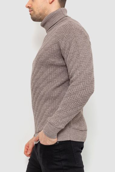Гольф чоловічий, колір мокко, 161R696 | Зображення 2