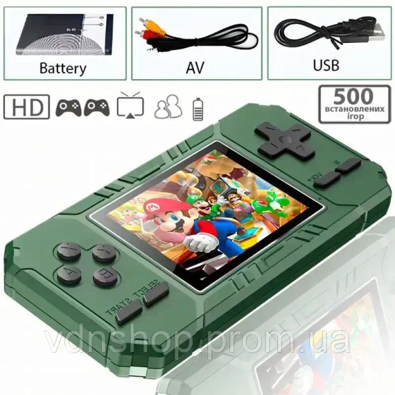 Портативна ігрова консоль S8 з джойстиком / Дитяча ігрова приставка / Ретро консоль для ігор | Зображення 3