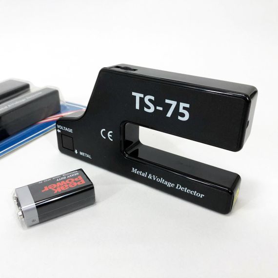 Детектор проводки и металла TS-75 детектор вольтажа металлодетектор QI-90 | Зображення 7