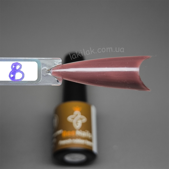 База Bee Nails French Base №08 (молочный шоколад) 8мл