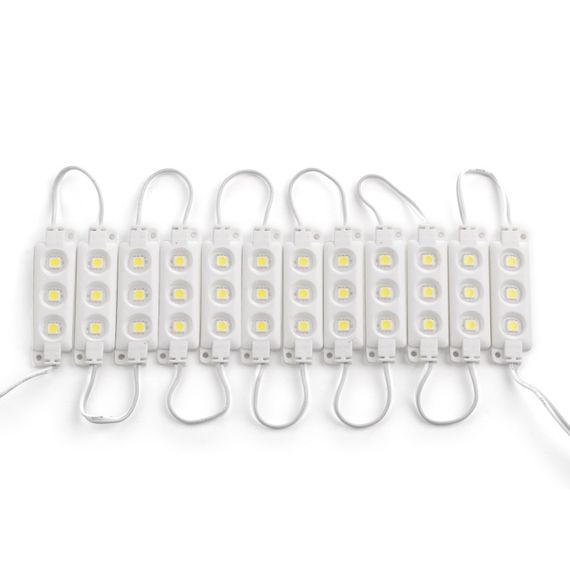 Светодиодный модуль 12V 0.7W SMD 5050 CW IP65 (BY-014/3) | Зображення 2