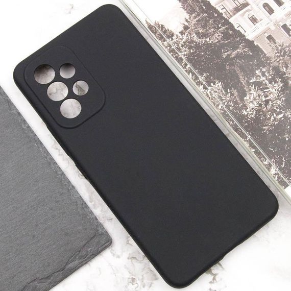 Чохол Silicone Cover Lakshmi Full Camera (AAA) для Samsung Galaxy A32 5G Чорний / Black | Зображення 3