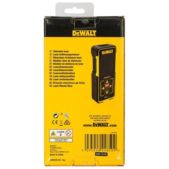 Далекомір лазерний 100м DeWALT DW03101 | Зображення 5
