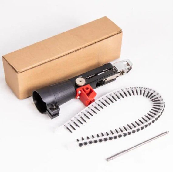 Шуруповерт для гіпсокартону, літієва батарея, бездротовий цвяховий пістолет для бетону | Зображення 1