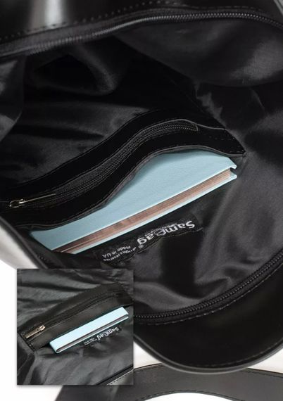 Шопер жіночий Sambag Shopper чорний 41 х 30 х 10 см (93251002) | Зображення 5