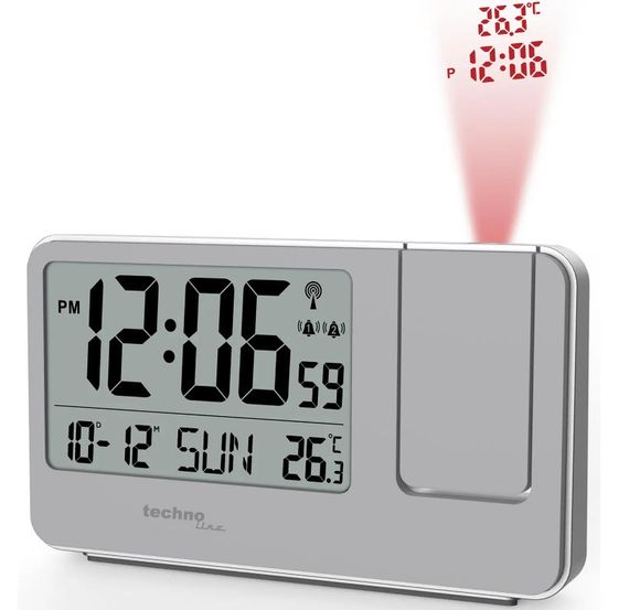 Годинник проекційний Technoline WT534 Grey (WT534) (DAS302336) | Зображення 2