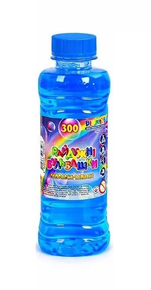 Запаска для мильних бульбашок "Big Kids" Універсальна 300мл BIGZMP0301 (4828433923514) Синій