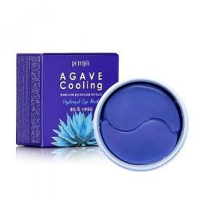 Гидрогелевые охлаждающие патчи для глаз с экстрактом агавы PETITFEE Agave Cooling Hydrogel Eye Mask 60шт
