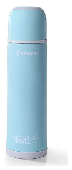 Термос Fissman Ayge Blue 480мл з нержавіючої сталі