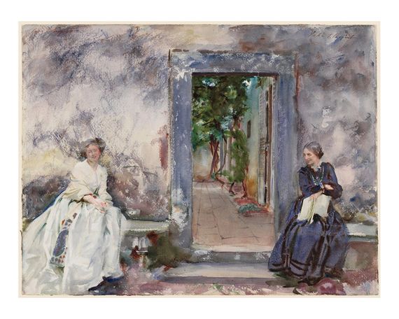 Книга о живописи и художниках Джон Сингер Сарджент John Singer Sargent Watercolors. Erica E. Hirshler | Зображення 1