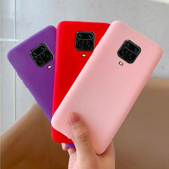 Чохол Candy Silicone для Xiaomi Redmi Note 9s / Note 9 Pro колір Бірюзовий | Зображення 3