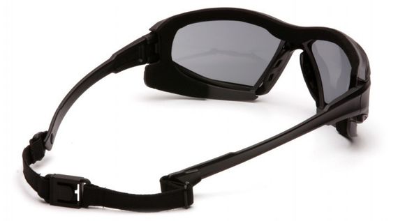 Окуляри захисні з ущільнювачем Pyramex Highlander-PLUS (gray) Anti-Fog, чорні | Зображення 3