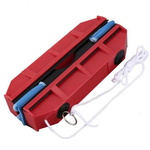 Щітка магнітна для миття скла з двох сторін Glider Червона XA-27 | Зображення 9