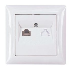 Компьютерная 2-я внутриння (белая) IP20 Latina Ny95000164