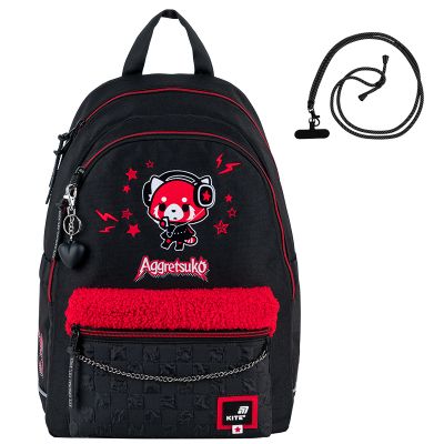Рюкзак школьный Kite Education teens 2575M Aggretsuko (AR25-2575M) | Зображення 8