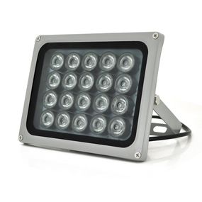 ИК-прожектор YOSO. 12V,40W,20LED,IP66.850Нм,угол обзора 60°,дальность до 80м