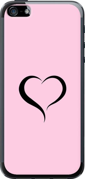 Чехол на iPhone 5 Сердце 1 "4730u-18-17620"