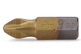 Бита LT РН3x50 мм 1/4" S2 Титан (500-024)