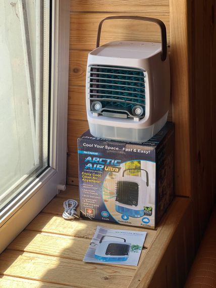 Портативний вентилятор USB з водяним охолодженням, розпилювач, Arctic air cooler AND XL-1375, зволожувач | Зображення 3