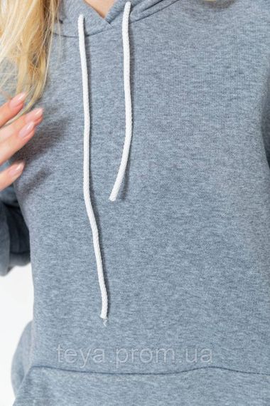Спортивный костюм женский на флисе, цвет серый, размеры M, L, XL, XXL FA_008463 | Зображення 4