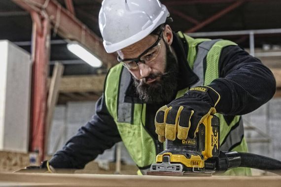 Шлифмашина вибрационная аккумуляторная 115х108 мм DeWALT DCW200N | Зображення 5