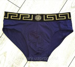 Мужские брифы, мужские трусы слипы (брифы) ВЕРСАЧИ, трусы мужские ЛЮКС качество M, Версачи