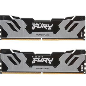 Модуль пам&#039;яті для комп&#039;ютера DDR5 32GB (2x16GB) 7200 MHz Renegade Black/Silver Kingston Fury (ex.HyperX) (KF572C38RSK2-32)
