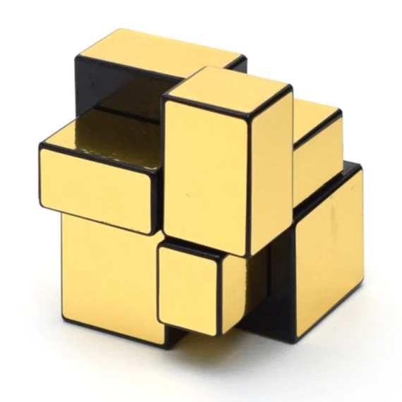 Зеркальный Кубик 2х2 Smart Cube Mirror Golden 2x2x2 | SC370 | Зображення 1