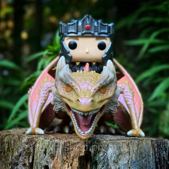 Игровая фигурка Funko POP! Rides серии Дом Дракона S4 - Эйгон Таргариен и Солнечный Огонь | Зображення 2