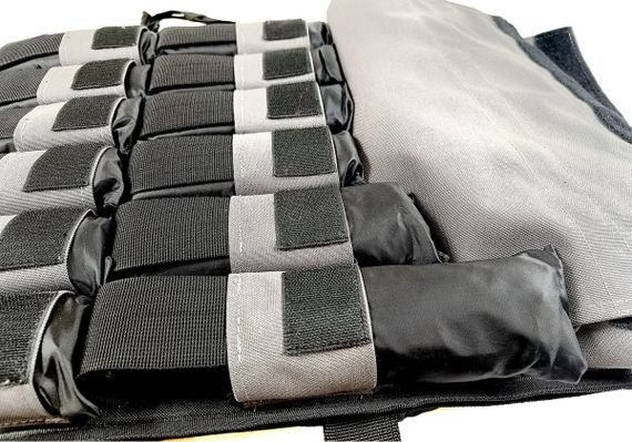 Жилет обтяжувач EasyFit Armor 18 кг набірний з кроком 0,5 кг (EF-WTV-180) | Зображення 3