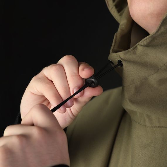 Дощовик пончо олива, Пончо ЗСУ, Пончо водонепроникне, Тактичний дощовик пончо | Зображення 9