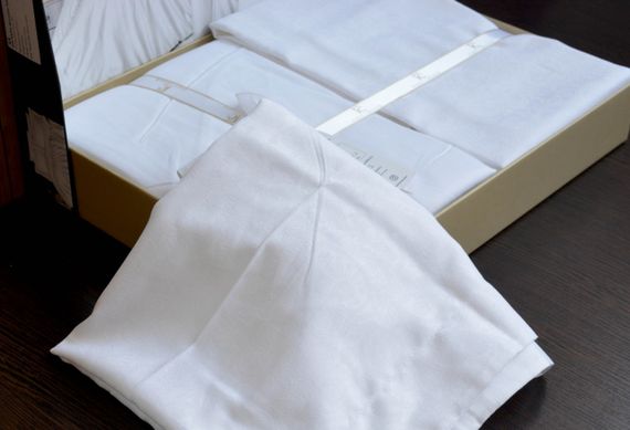 Постільна білизна First Choice Jacquard Satin 200 х 220 см Sare White | Зображення 5