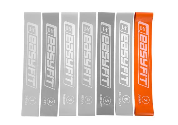 Гумка для фітнесу EasyFit №7 помаранчева (EF-1813-7) | Зображення 1