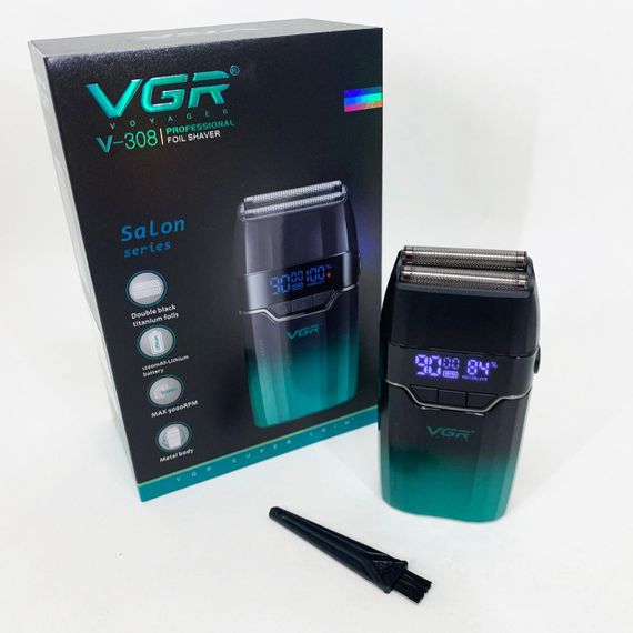 Профессиональная электробритва с насадками VGR V-308, Электробритва для профессионального бритья EJ-71 | Зображення 4