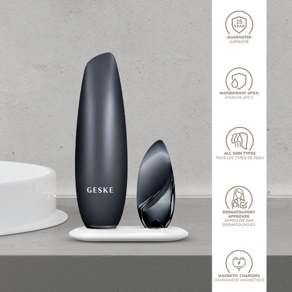 Безконтактна магнітна пілінг-маска GESKE Touchless Magnetic Peeling Mask 5в1 black | Зображення 2