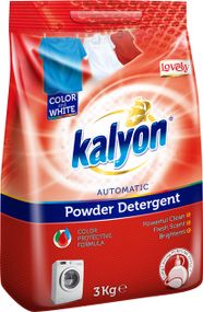 Порошок для прання кольорових та білих речей Kalyon Lovely 8680731426557 3 кг