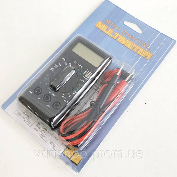 Мультиметр із захистом від неправильного підключення, Мультиметр для тестування електрообладнання XM-52 | Зображення 1
