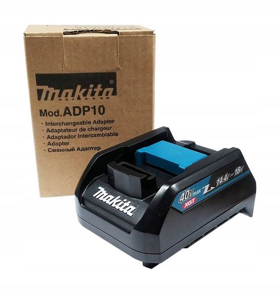 Адаптер ADP10 для зарядки аккумуляторов LXT зарядным устройством XGT Makita 191C10-7 | Зображення 6