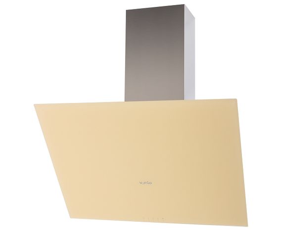 Вытяжка для кухни наклонная бежевая Ventolux MIRROR 60 IVORY (750) PB