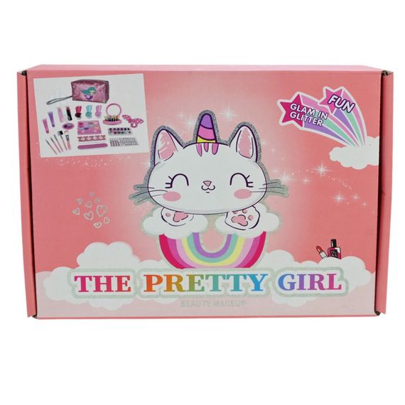 Дитячий набір косметики "The Pretty girl" 2605J-JY2405 лаки, тіні, помада | Зображення 3