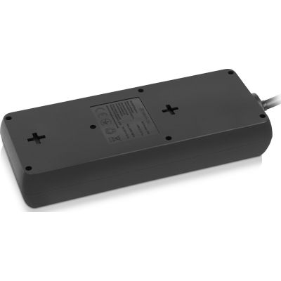 Сетевой фильтр питания REAL-EL RS-PROTECT 805 3m, black (EL122300043) | Зображення 1